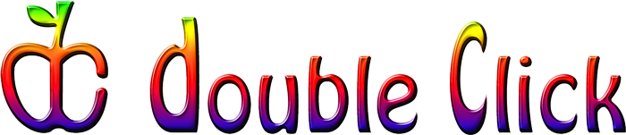 Retro-colored Double Click logo.png